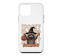 Halloween Célébrez la Saison effrayante drôle de Raton Laveur Sauvage Coque pour iPhone 12 Mini