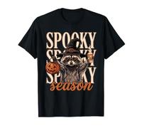 Halloween Célébrez la Saison effrayante drôle de Raton Laveur Sauvage T-Shirt