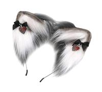 Halloween cerceau de cheveux vampires démons oreilles de loup bandeaux taille réglable couvre-chef pour adultes hommes et femmes gothiques fête chapeaux