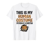 Halloween C'est Mon Costume Humain, Je suis Vraiment Un T-Shirt