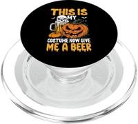 Halloween, C'est Mon Costume, Maintenant, Offre-Moi Une bière, Une fête effrayante PopSockets PopGrip pour MagSafe