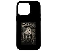 Halloween Chat Selfie Effrayant Enlèvement Alien Chats UFO Flying Coque pour iPhone 14 Pro Max