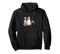 Halloween - Chien d'halloween - Maman - Fantôme - Squelette Sweat à Capuche