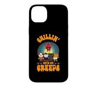 Halloween Chillin avec My Creeps Monsters Zombie Vampire Coque pour iPhone 14 Plus