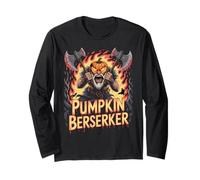 Halloween Citrouille Berserker Viking Manche Longue