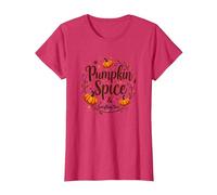 Halloween Citrouille Spice & Everything Nice Femme T-Shirt, Femme, Rouge chiné, XXL