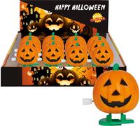 Halloween Citrouille Surprise remontable Squelette Figures Rire Décoration Effrayant Assortiment Hanté Célébration Fête Amusante Temps Automne