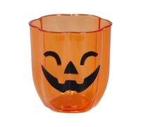 Halloween Citrouille Tasse Décoration Tasse Fête Plaisir Epouvante Sourire Visage Célébration Design Automne Fête Boisson Accessoire, Couleur : Orange