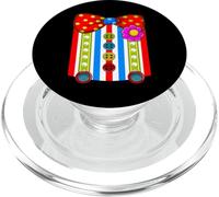 Halloween Clown Bretelles Nœud Papillon Cirque Costume PopSockets PopGrip pour MagSafe