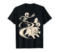 Halloween Cochon Os Voleur Squelette Spooky Season T-Shirt