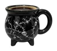 Halloween Coffee Mug | Spooky Ceramic Drinkware Ergonomic Handle | | Ceramic Drinking Mug Desk Decor for Milk Whiskey Beer Water Fishing CampingHalloween Coffee Mug Spooky Ceramic Drinkware