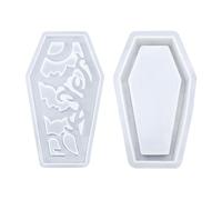 Halloween Coffin Lamp Shade Silicone Mold For Resin Plaster Craft Casting