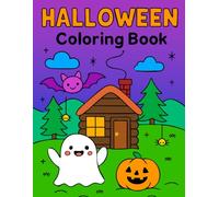 Halloween Coloring Book for Kids Ages 3-6: Big Halloween Fun! | Cute & Spooky Designs for Kids | Pumpkins, Ghosts, Witches, Bats & More | Large Print Coloring Book for Boys & Girls