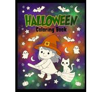 Halloween Coloring Book: Fun & Spooky Halloween Coloring Pages Featuring Pumpkins, Ghosts, Witches, Bats, Haunted Houses, and More for Boys & Girls