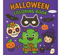 Halloween Coloring book - Livre Coloriage Enfants 4 à 8 Ans : Sorcières, Citrouilles, Fantômes, Monstres Mignons !: Plus de 30 coloriages amusants ... masques à découper et bien plus encore !