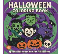 Halloween Coloring Book: Spooky Halloween Fun for All Seasons | 50 Creepy-Cute Coloring Pages for Ages 8-12 with Vampires, Zombies, Werewolves, Haunted Houses & More (The Square One)