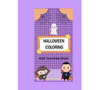 HALLOWEEN COLORING: Kids' Fun-time Book