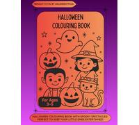 Halloween Colouring Book: My First Halloween Colouring book. Suitable for ages 3-5 years
