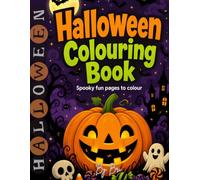 Halloween colouring book: Spooky fun pages to colour