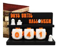Halloween Compte À Rebours Ornement Réutilisable Fantôme À Chiffres