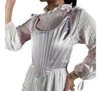 Halloween Corset De Sport pour Femme Serre Taille Ceinture Cuir Seamless Respirant Ventre Plat Gaine Réglable Crochets Amincissante Body Gainant Lombaire Contrôle Tummy Ferme
