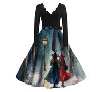Halloween Costume Femme Sexy Vampire Drole Demon Gothique Grande Cosplay Vintage Robe Longue Soiree Nonne Soiree Diable Deguisement Femme Faucheuse Sexy Déguisement Sorcier M