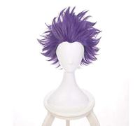 Halloween Costume Party Anime Cosplay Perruque avec Capuchon de Perruque Gratuit pour My Hero Academia (Shinsou Hitoshi)