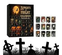Halloween Countdown Calendar Miniature Party Decor Sculpture