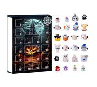 Halloween Countdown, Ghost Statue, Resin Figurine Set, Spooky Decor Accent, Mini Countdowns Toys for Dorm, Living Room, Bookshelf, Bedside Table, Kids, Teens, Adults, Boy, Girl