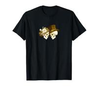 Halloween - Crânes de Couple de Mariage - Coloré 1 T-Shirt