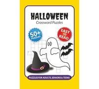 Halloween Crossword Puzzles: Crossword Puzzles with Easy to Read Print about Halloween, Ghosts, Candy and More I 6x9 inches, 120 pages I 50+ Puzzles … ... events, school parties or family game night