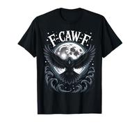 Halloween Crow Gothic Raven Moon Spooky Night Sky T-Shirt
