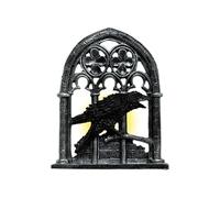 Halloween Crow Light - Halloween Decor Gothic Bird Lamp - Tools & Home , Resin Bird Figurine Candle Holder, Decorative Art Lighting For Study Living Room Party Patio Hallway Festival Outdoor Porch