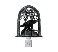 Halloween Crow Light - Halloween Decor Gothic Bird Lamp - Tools & Home , Resin Bird Figurine Candle Holder, Decorative Art Lighting For Study Living Room Party Patio Hallway Festival Outdoor Porch