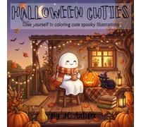 Halloween Cuties: Lose Yourself in Coloring Cute Spooky Illustrations