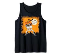 Halloween Dabbing Squelette Crâne Côte Cage Dab Danse Pose Débardeur