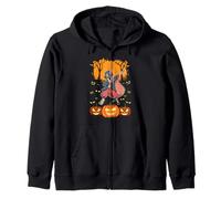 Halloween Dabbing Squelette Crâne Côte Cage Dab Danse Pose Sweat à Capuche