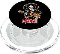 Halloween Day of The Dead El Mariachi Guitare Sugar Skull PopSockets PopGrip pour MagSafe