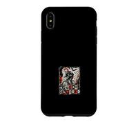 Halloween Dead Tired Skeleton Vélo Rider Coque pour iPhone XS Max