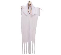 Halloween Decor - 62.9 inches Life Size Vampire Costume Outside Prop with Carnival Patio Decor Light Up Eyes Eerie Sound for Holiday Haunted House Gathering Porch Backyard Party Garden.