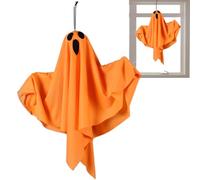 Halloween Decorations, Hangable Light Up Ghost Decor, 3 Flashing Modes Spooky Figurines, Ornaments for Outdoor Porch, Lawn, Backyard, Patio, Yard, Tree, Window, Gate, Park, Haunted Ambiance