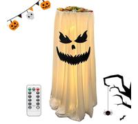 Halloween Decorations Outdoor Ghost 32 inch with Remote Spooky