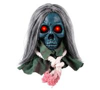 Halloween Decorations Skull with Light - Up Eyes Animated Sound Activated