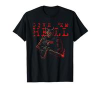 Halloween Demon Ops Give 'Em Hell Military Demon T-Shirt