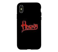 Halloween Devil Horns Dirty Pun Devil Horny Costume Coque pour iPhone X/XS