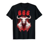 Halloween Devil Satan Occult 666 T-Shirt