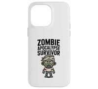 Halloween d'horreur drôle pour Un survivant de l'apocalypse Zombie Coque pour iPhone 14 Pro Max