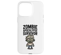 Halloween d'horreur drôle pour Un survivant de l'apocalypse Zombie Coque pour iPhone 15 Pro Max
