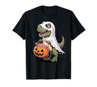 Halloween Dinosaure Fantôme Citrouille Tyrannosaurus Rex T-Shirt