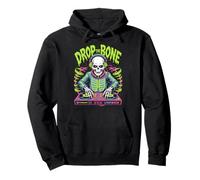 Halloween DJ Drop The Bone Squelette Mix Sweat à Capuche